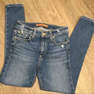 Joe’s Flawless The Icon mid-rise skinny crop jeans 25